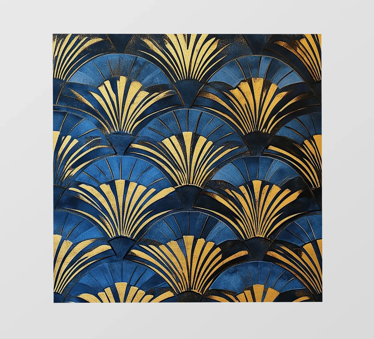 Art déco "Gatsby’s Canvas" telo in pvc da Nikis Art Studio