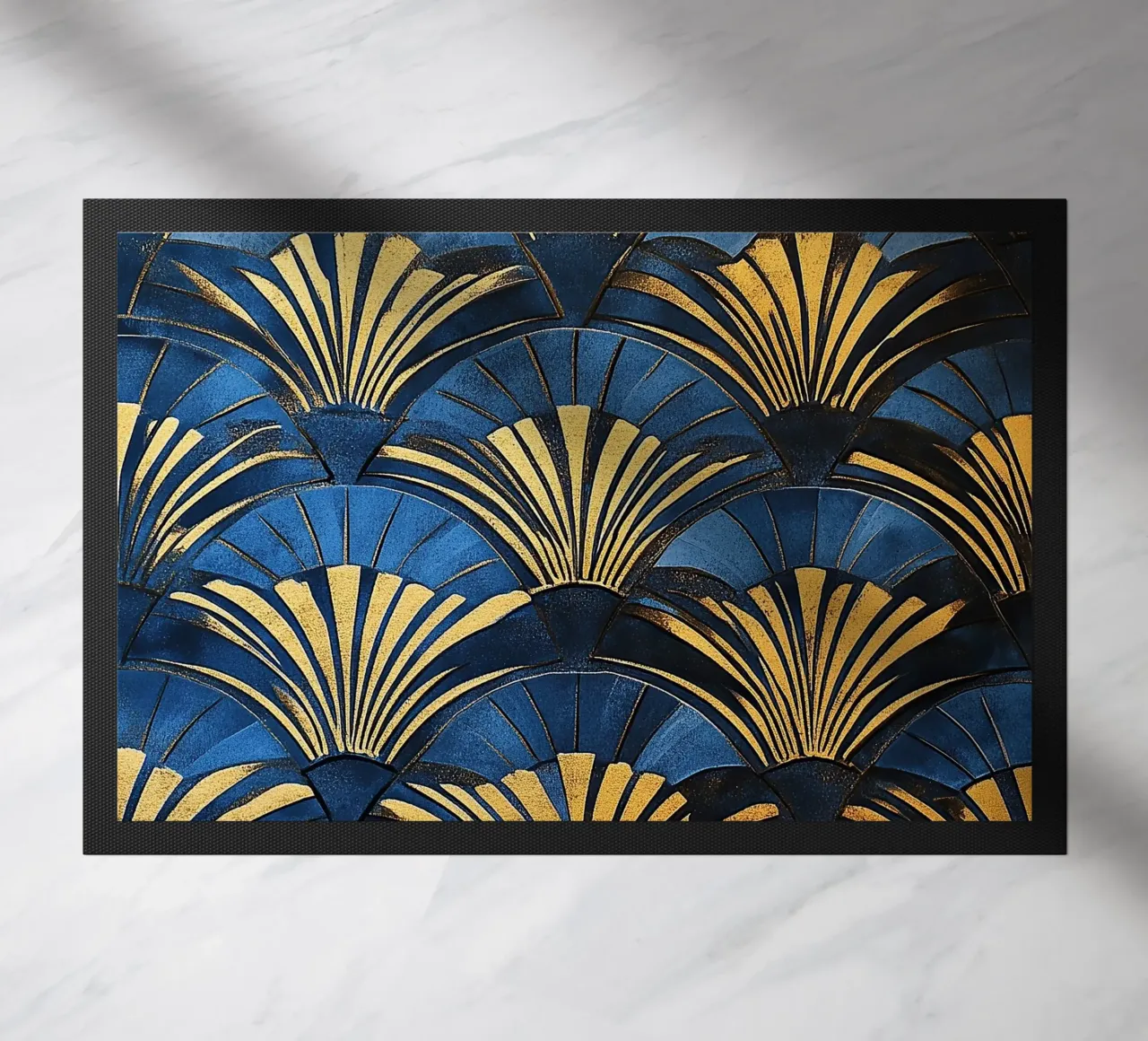 Art déco "Gatsby’s Canvas" zerbino da Nikis Art Studio