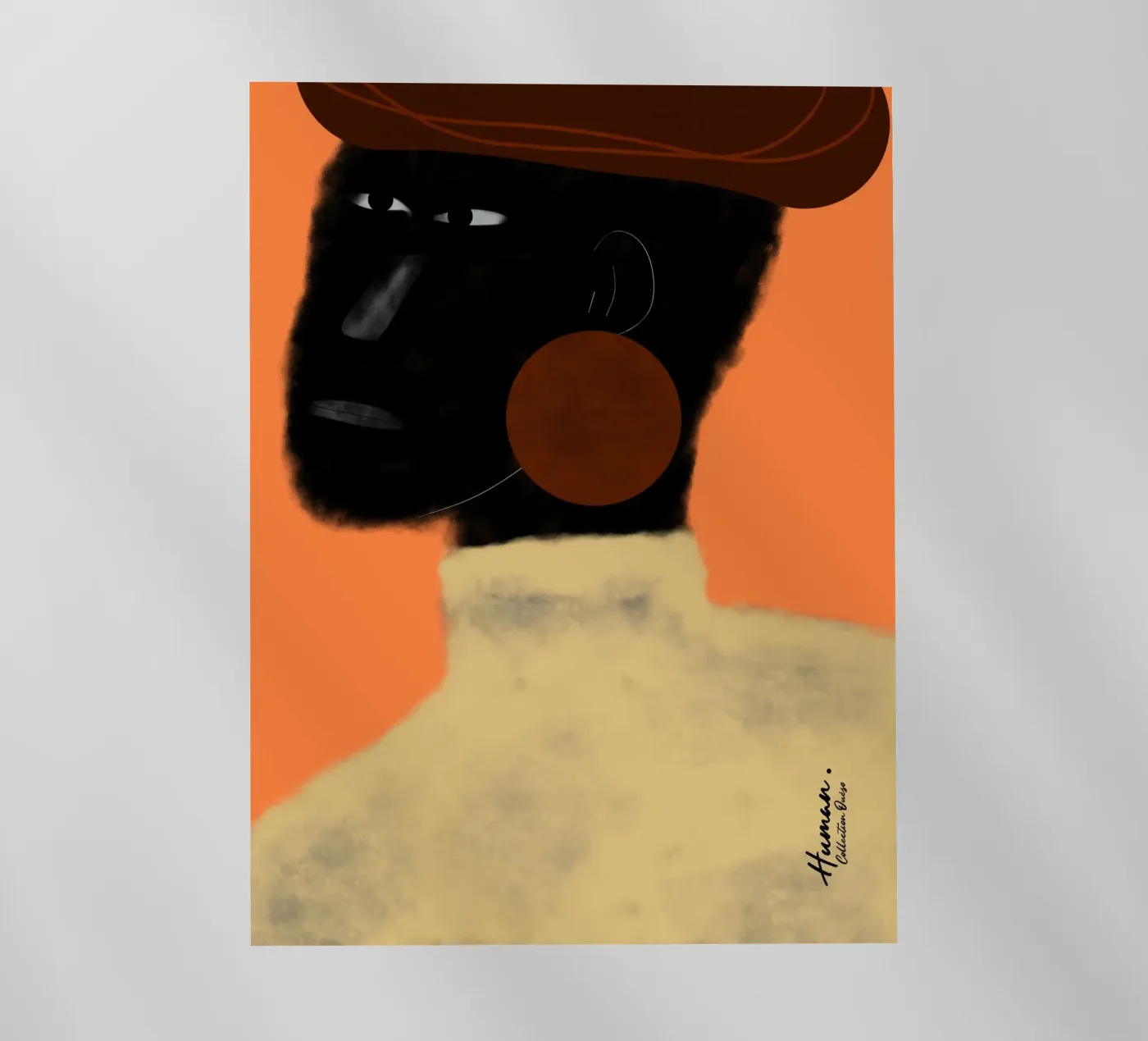 Afro Harmony pellicola backlit da Mathudace Créas