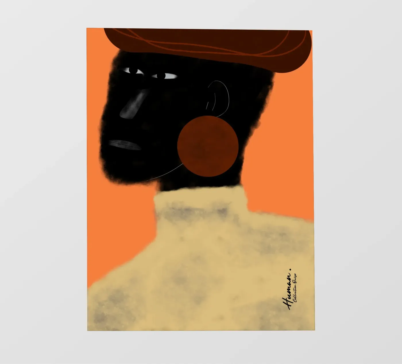 Afro Harmony pellicola backlit da Mathudace Créas