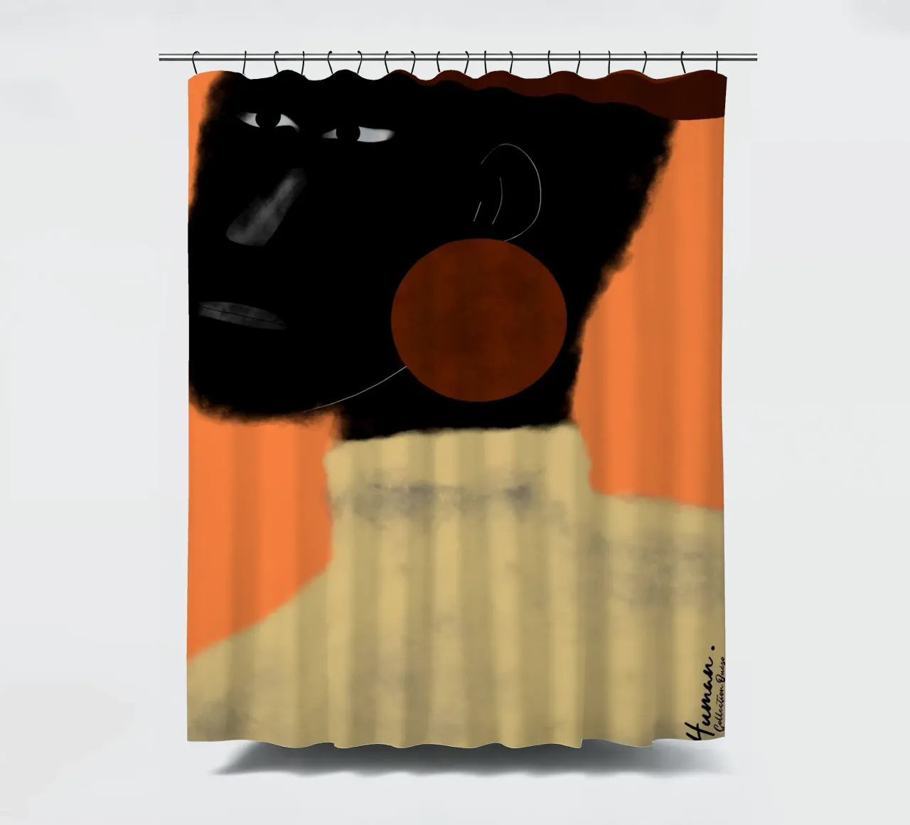 Afro Harmony shower curtain by Mathudace Créas