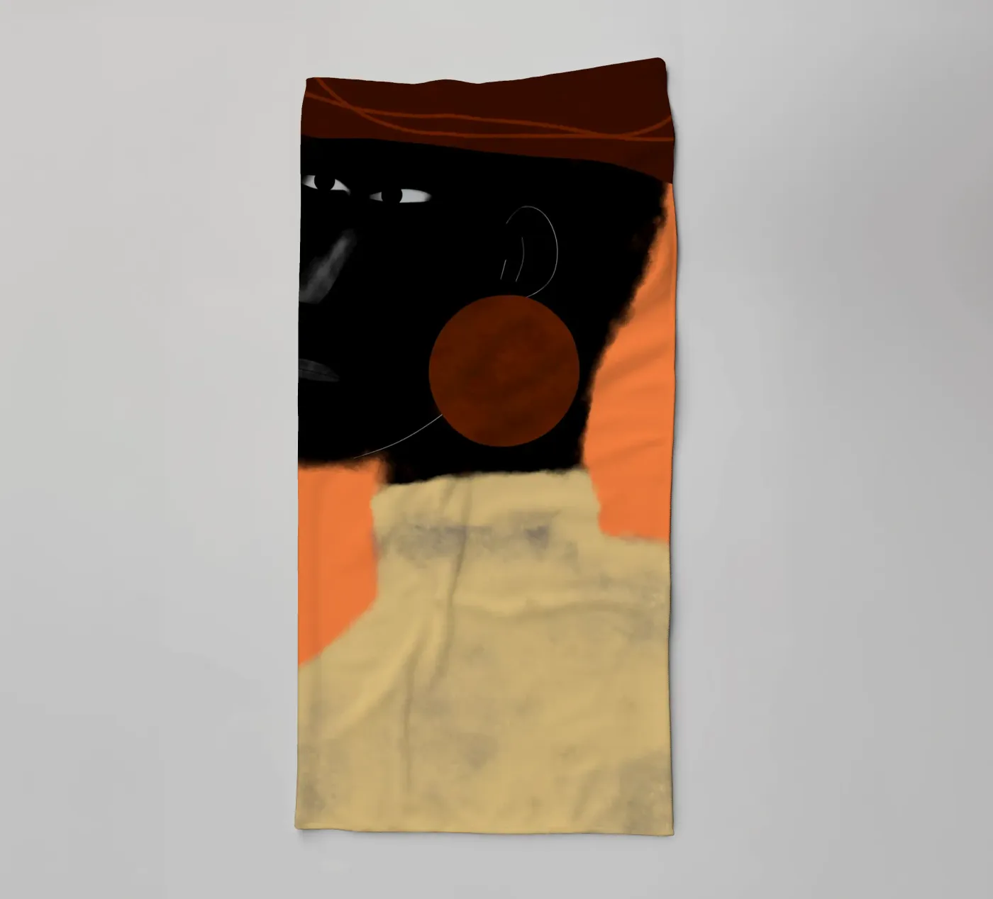 Afro Harmony towel by Mathudace Créas