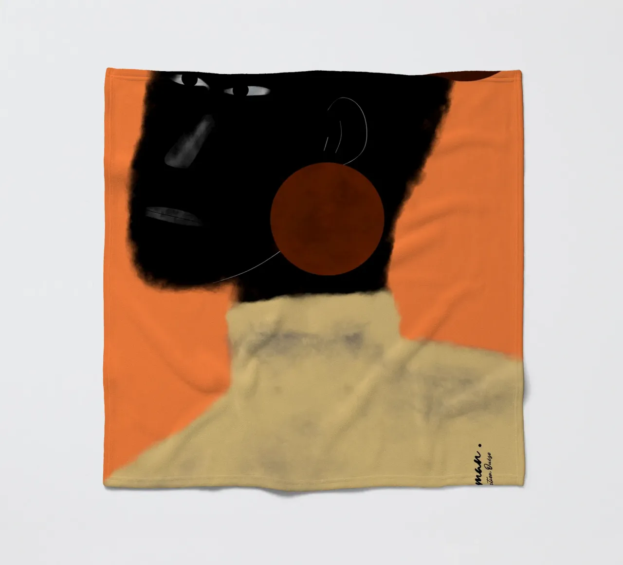 Afro Harmony Fleecedecke von Mathudace Créas