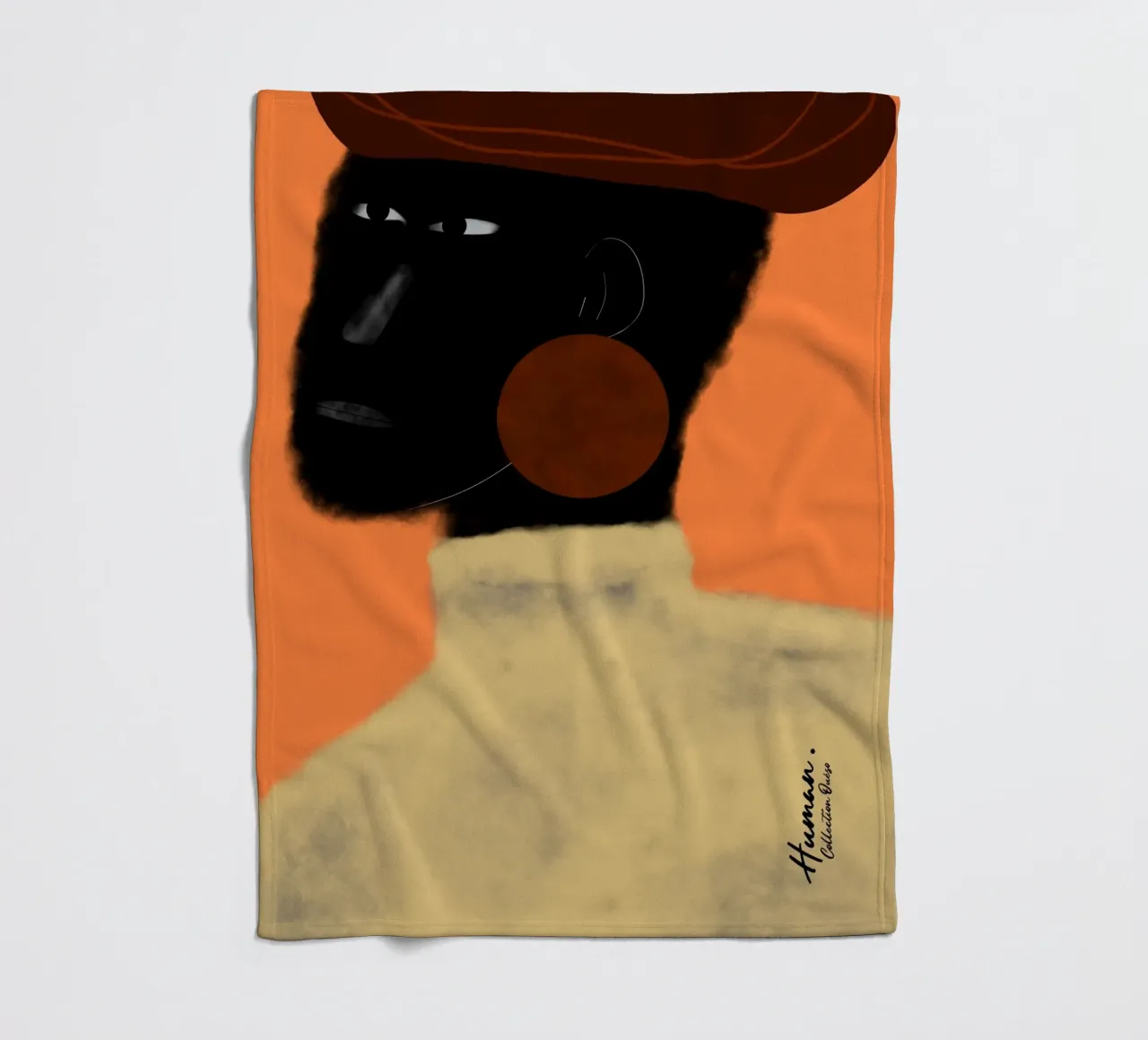 Afro Harmony Fleecedecke von Mathudace Créas