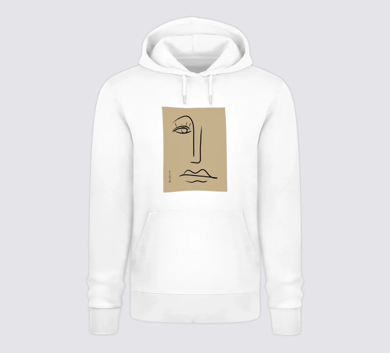 Abstract Joy felpa con cappuccio da Mike Leymi