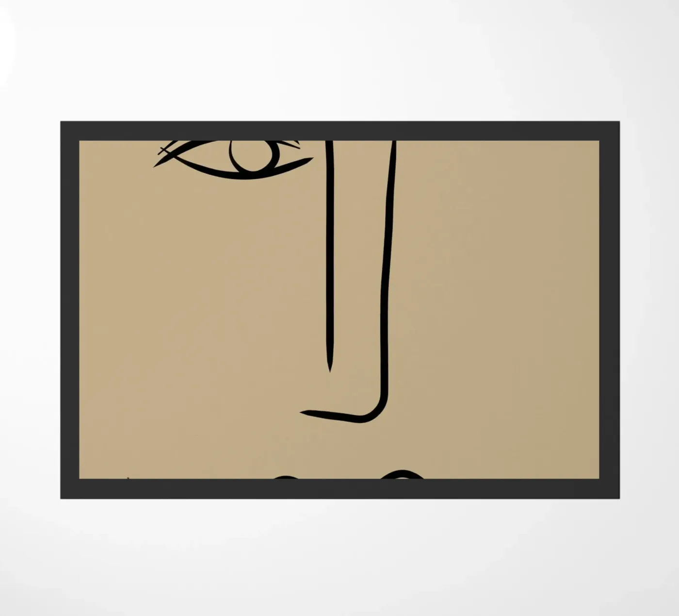 Abstract Joy deurmat van Mike Leymi