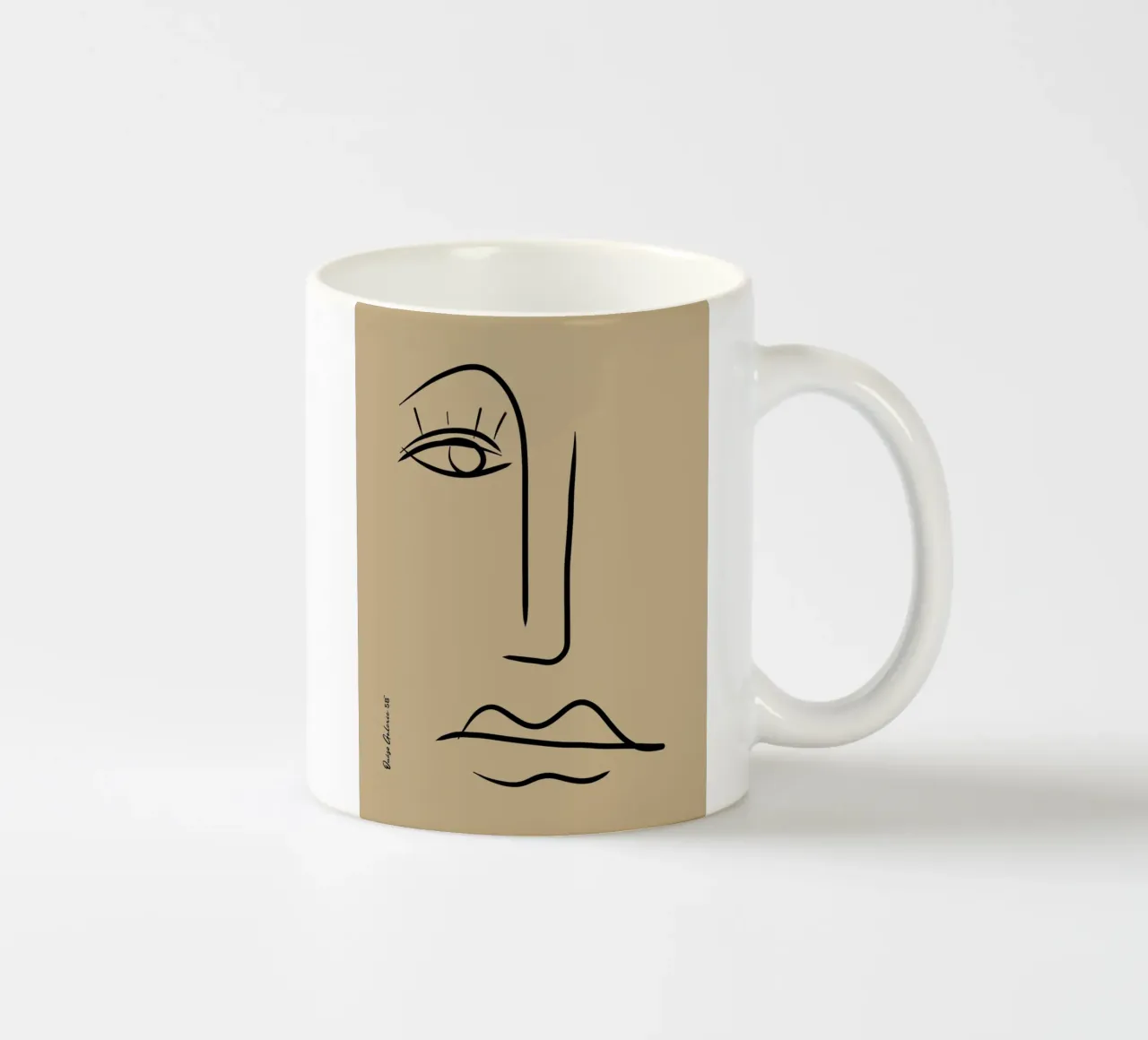 Abstract Joy tazza in ceramica da Mike Leymi