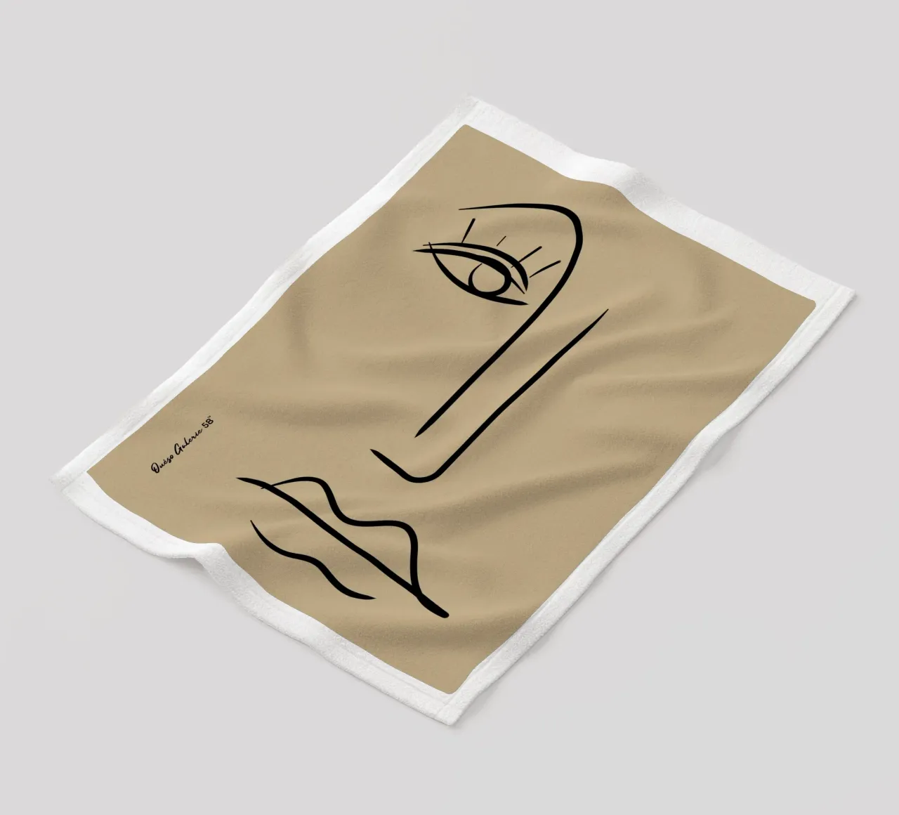 Abstract Joy coperta in pile da Mike Leymi