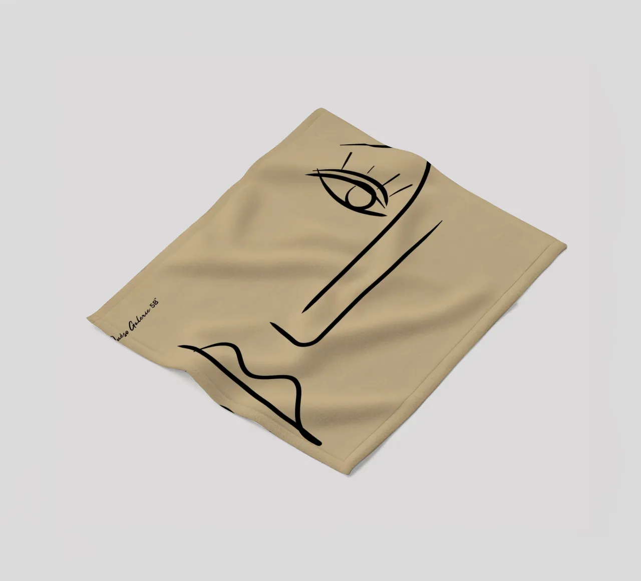 Abstract Joy coperta in pile da Mike Leymi
