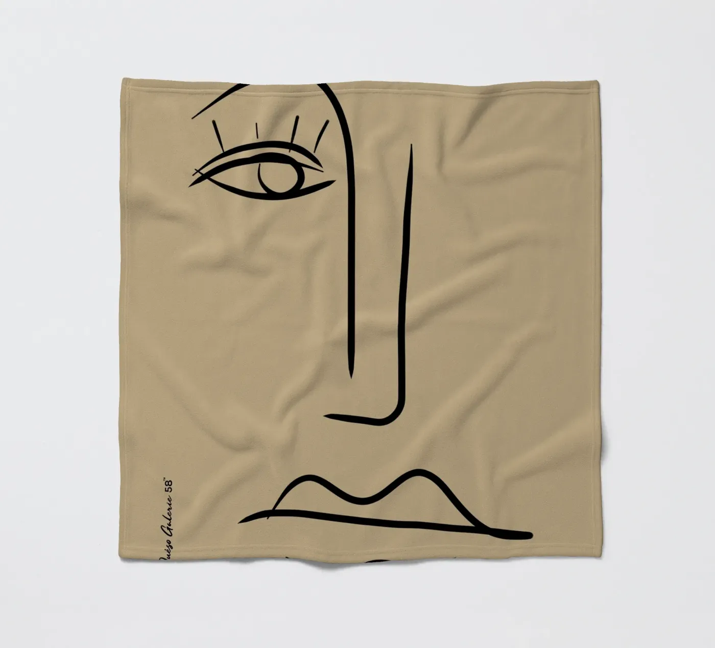 Abstract Joy fleecedeken van Mike Leymi