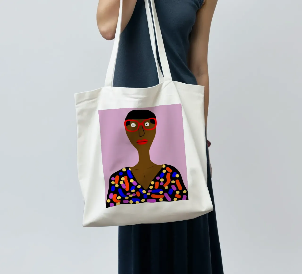 Afro Euphoria borsa in juta da Mathudace Créas