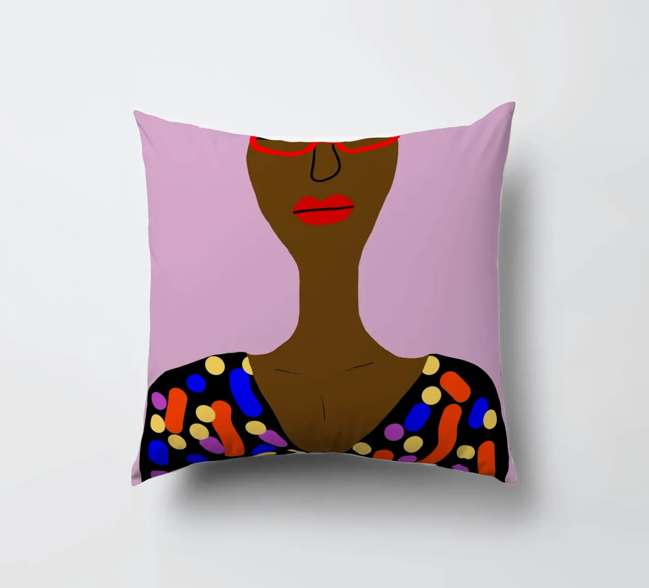 Afro Euphoria cuscino da Mathudace Créas