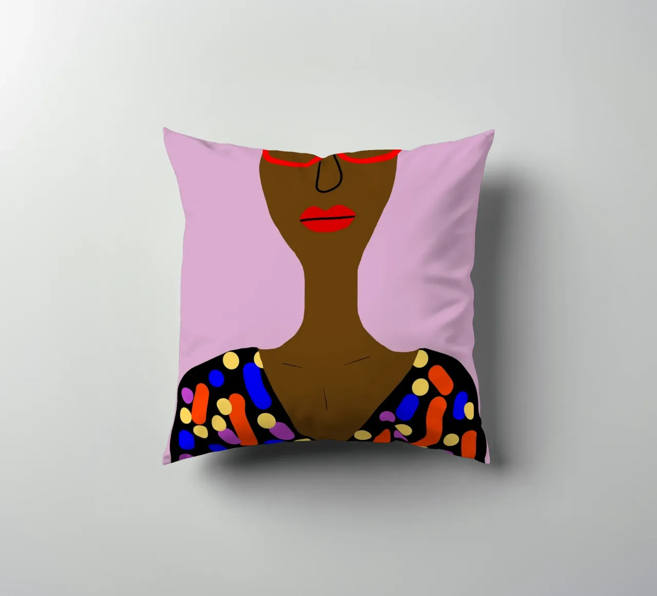 Afro Euphoria cuscino da Mathudace Créas