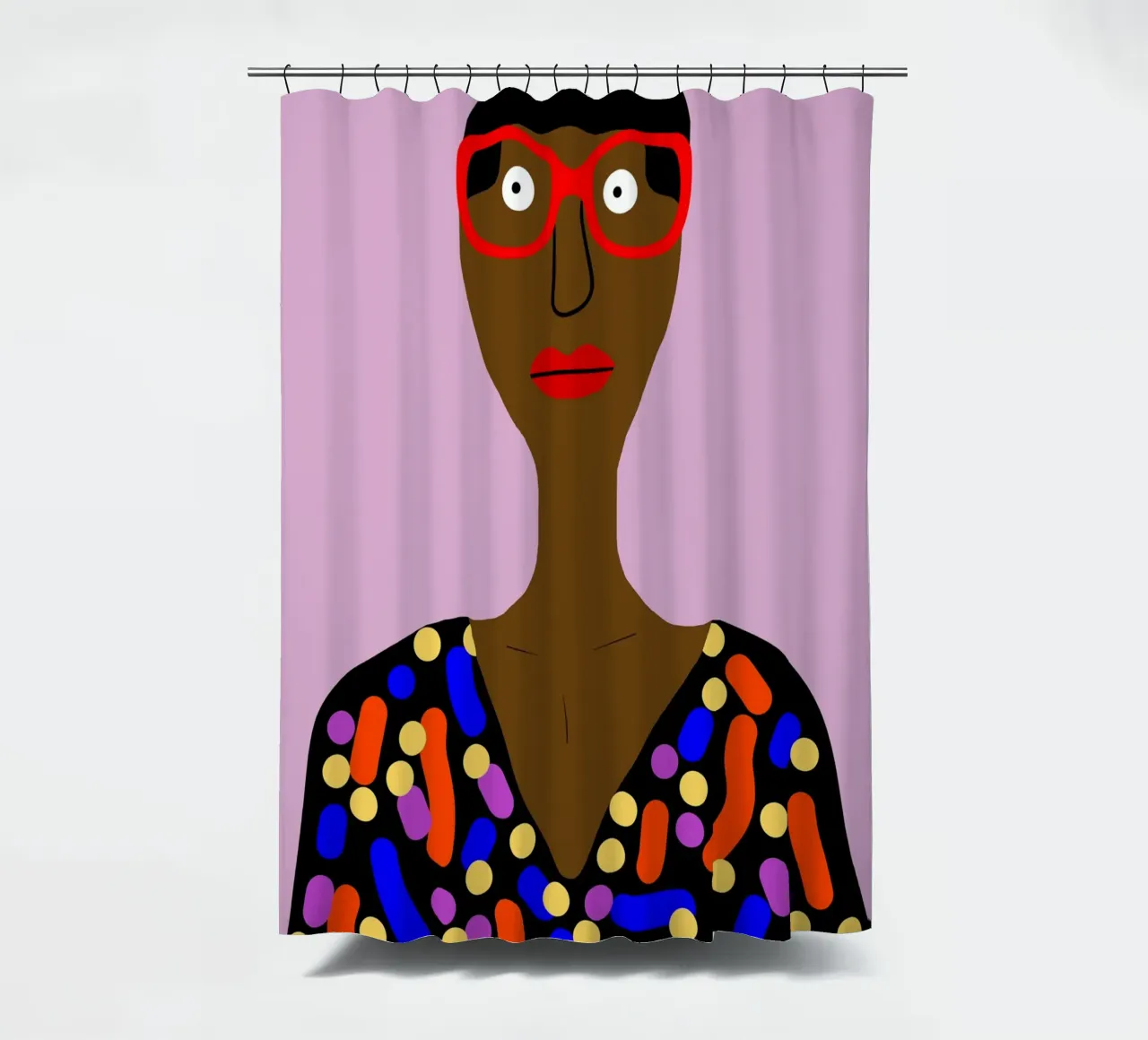 Afro Euphoria tenda da doccia da Mathudace Créas