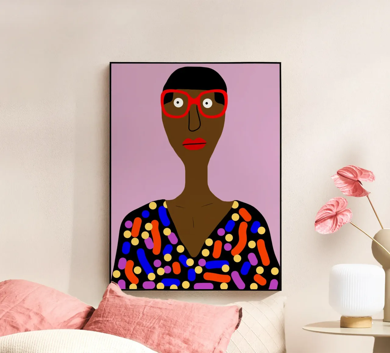 Afro Euphoria plexiglass da Mathudace Créas