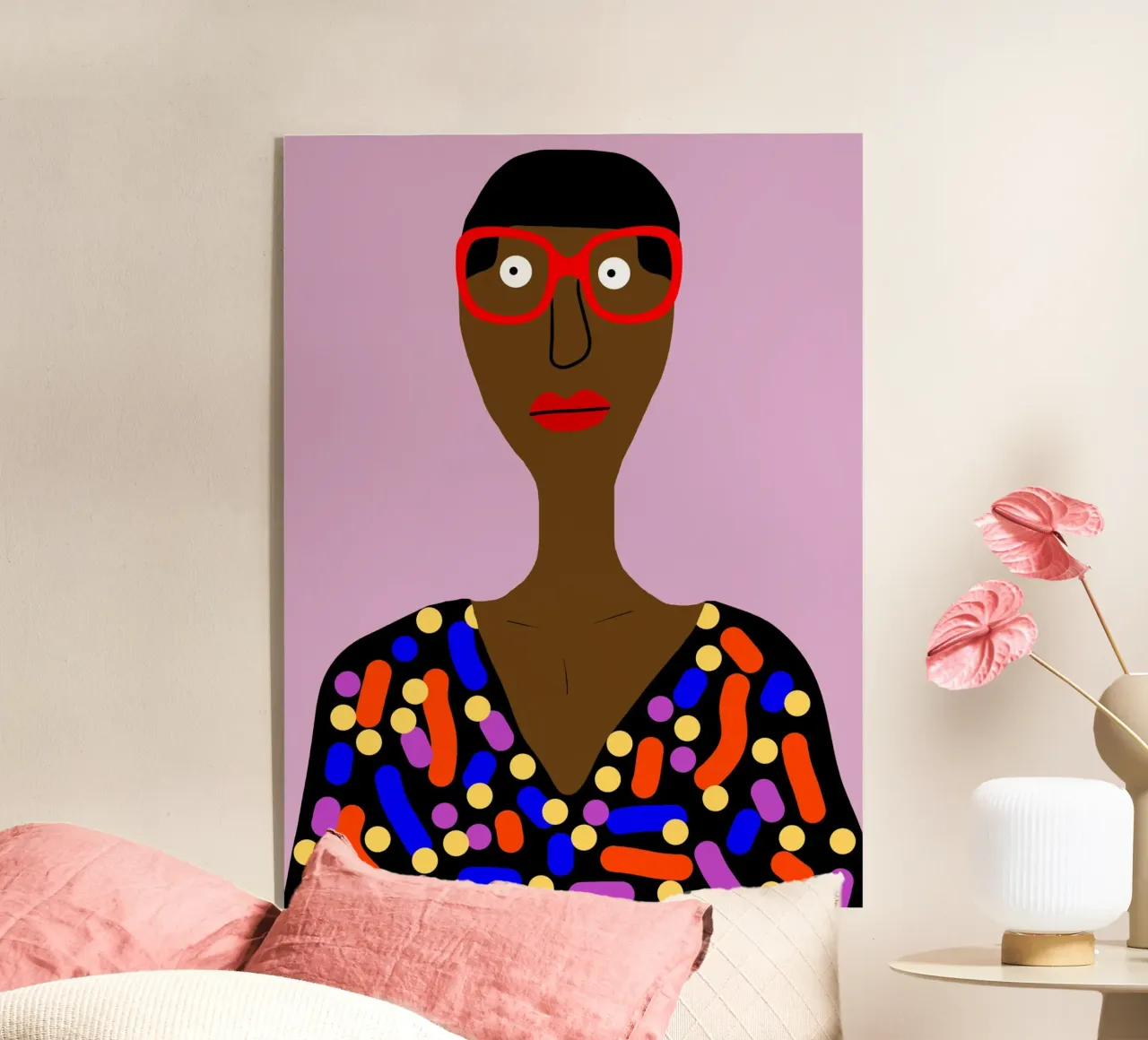 Afro Euphoria plexiglass da Mathudace Créas