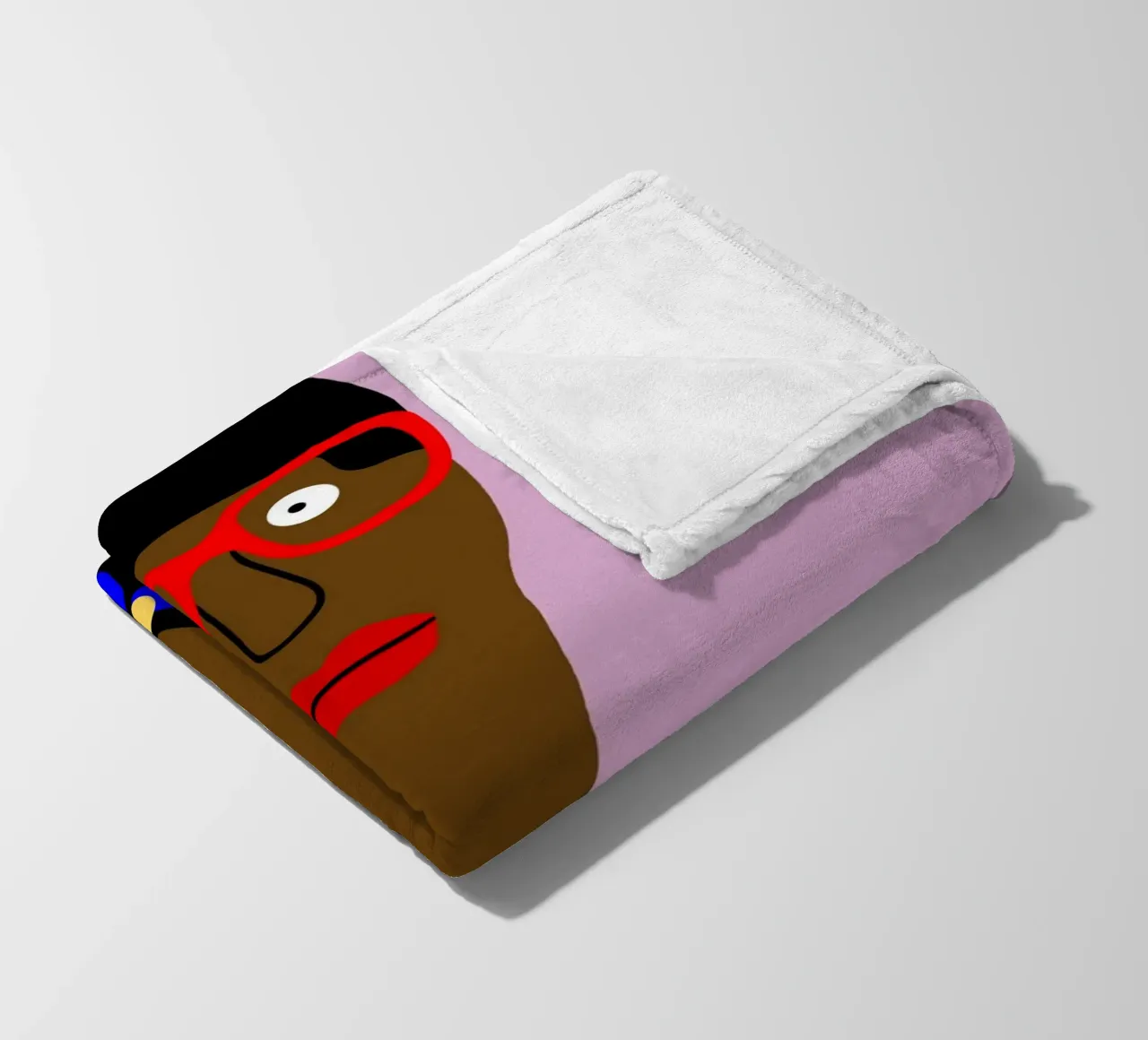 Afro Euphoria coperta in pile da Mathudace Créas