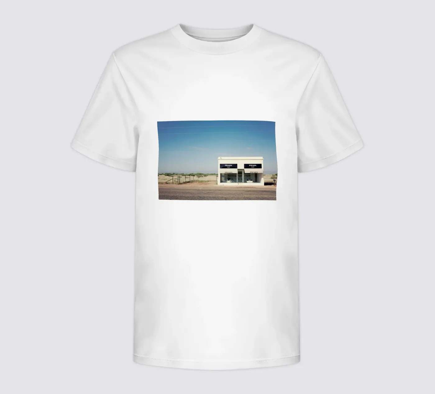 Prada Marfa t-shirt bambini da Catherine McDonald
