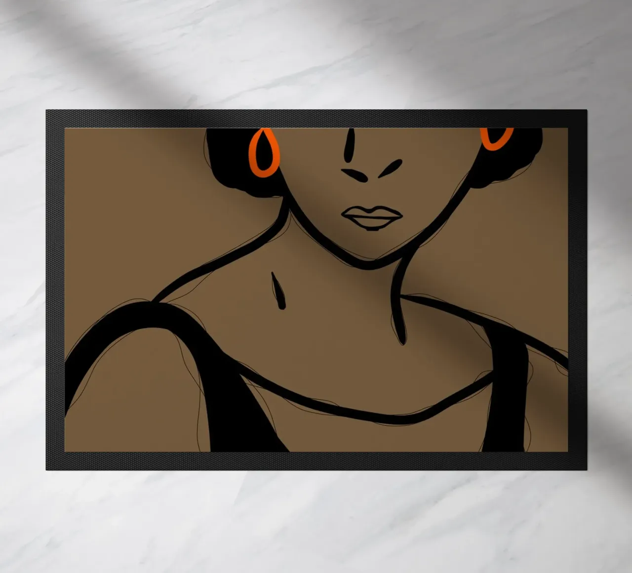 Gentle Forms deurmat van Mike Leymi