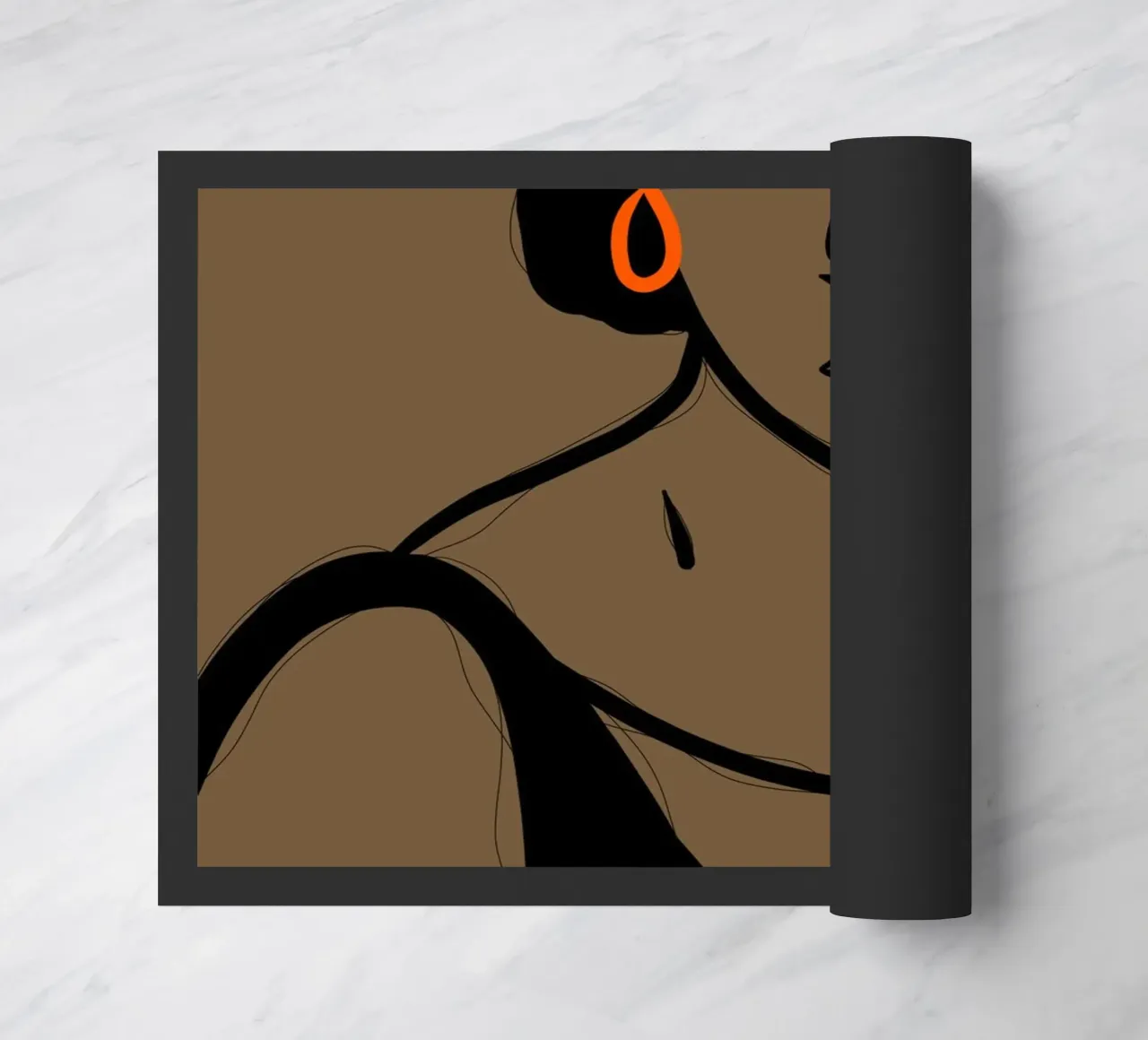 Gentle Forms deurmat van Mike Leymi