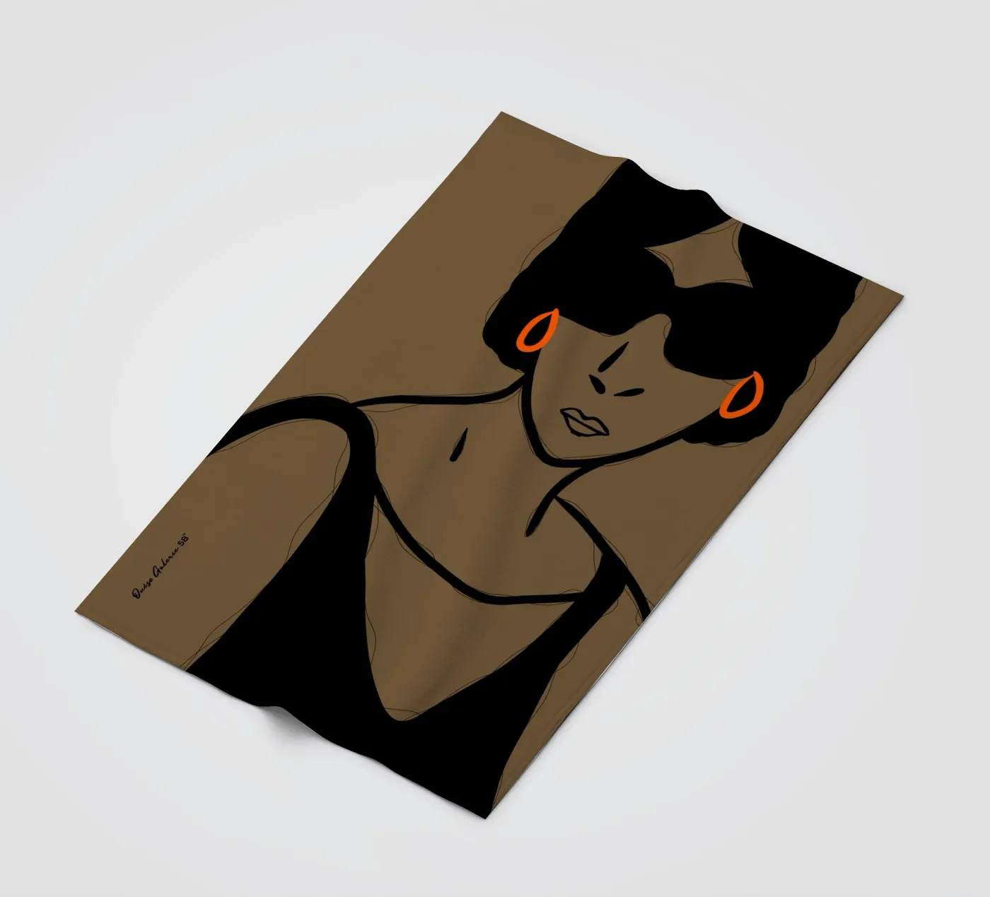 Gentle Forms fleece blanket by Mike Leymi