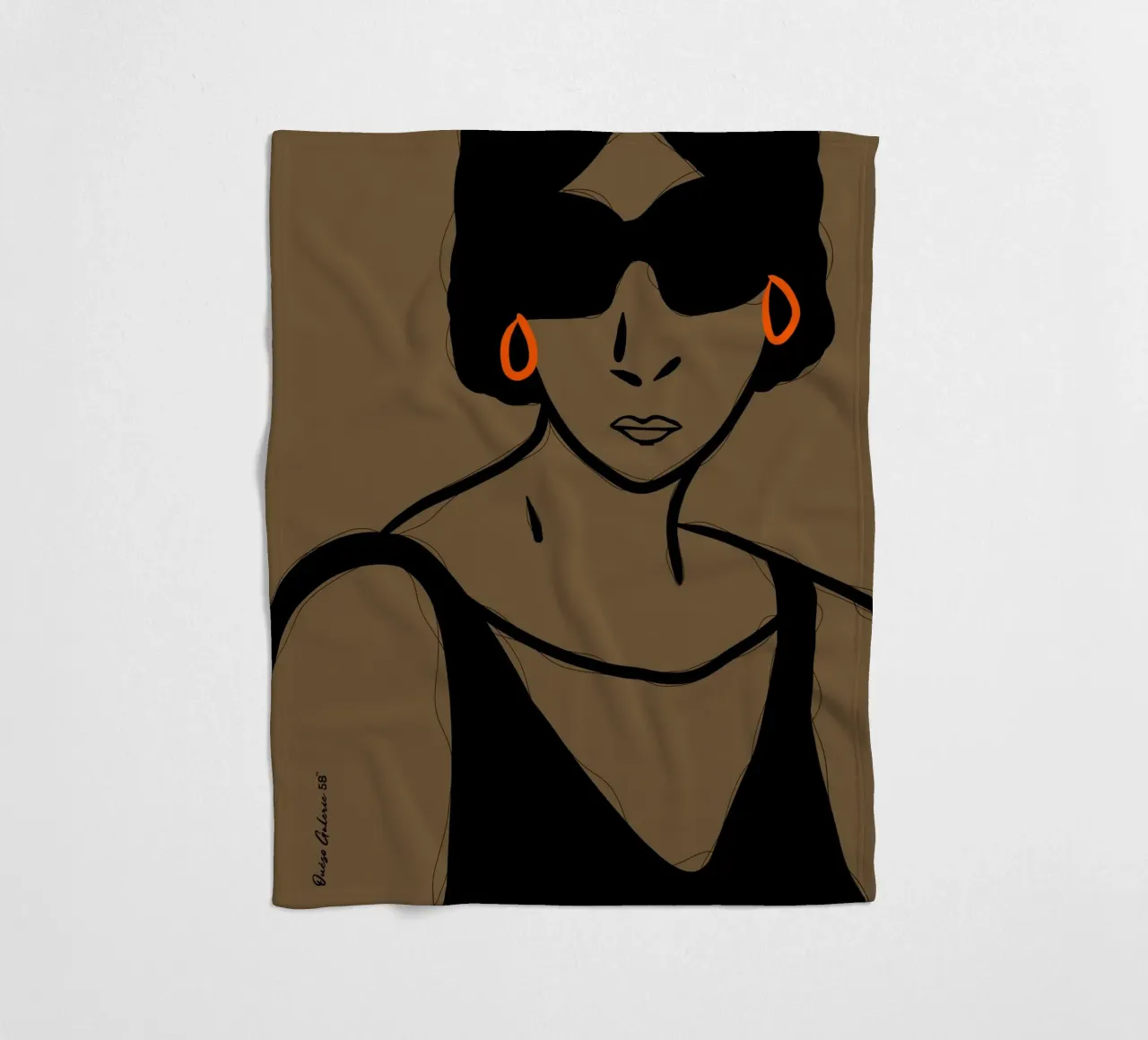 Gentle Forms fleecedeken van Mike Leymi