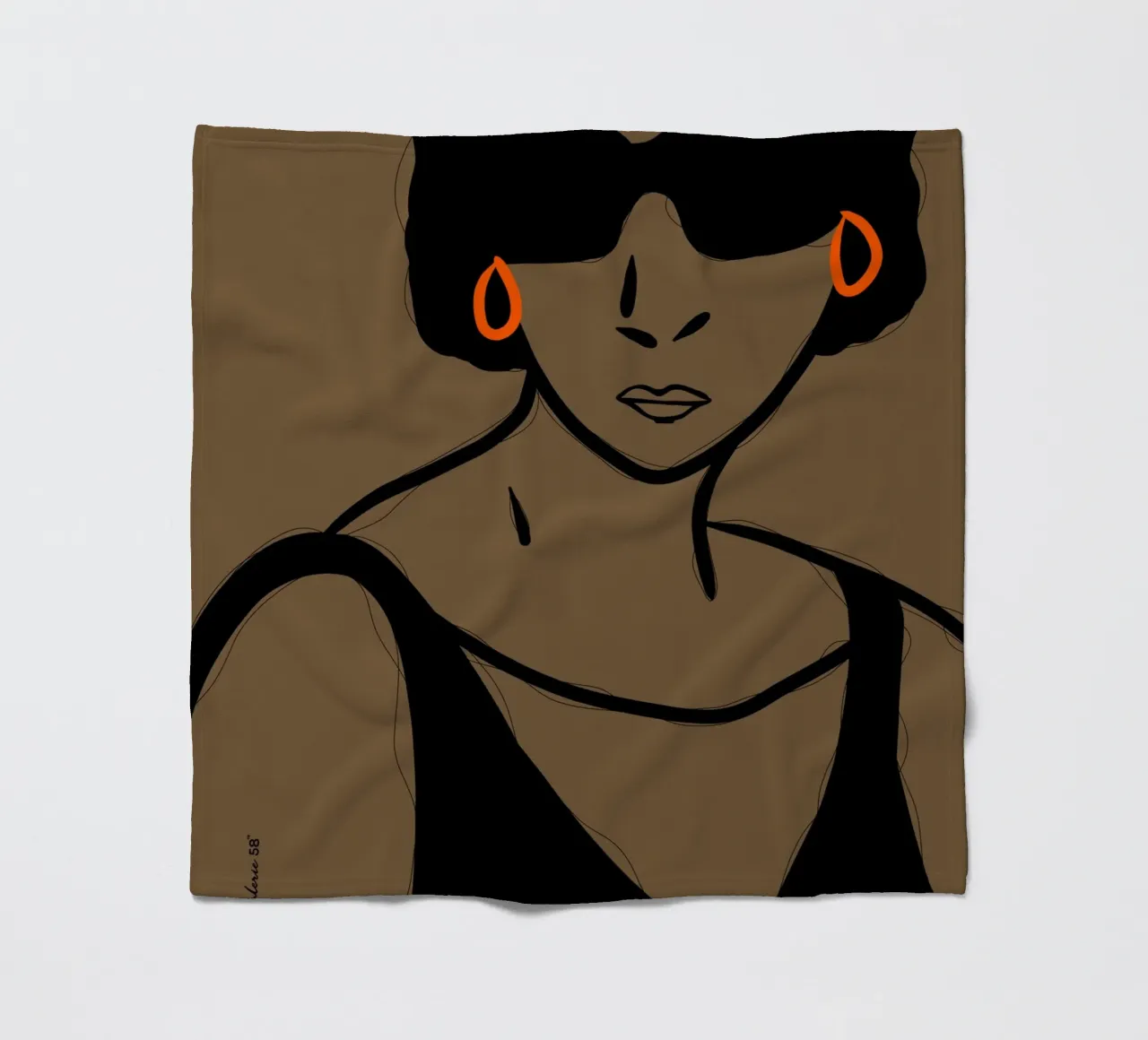 Gentle Forms fleecedeken van Mike Leymi