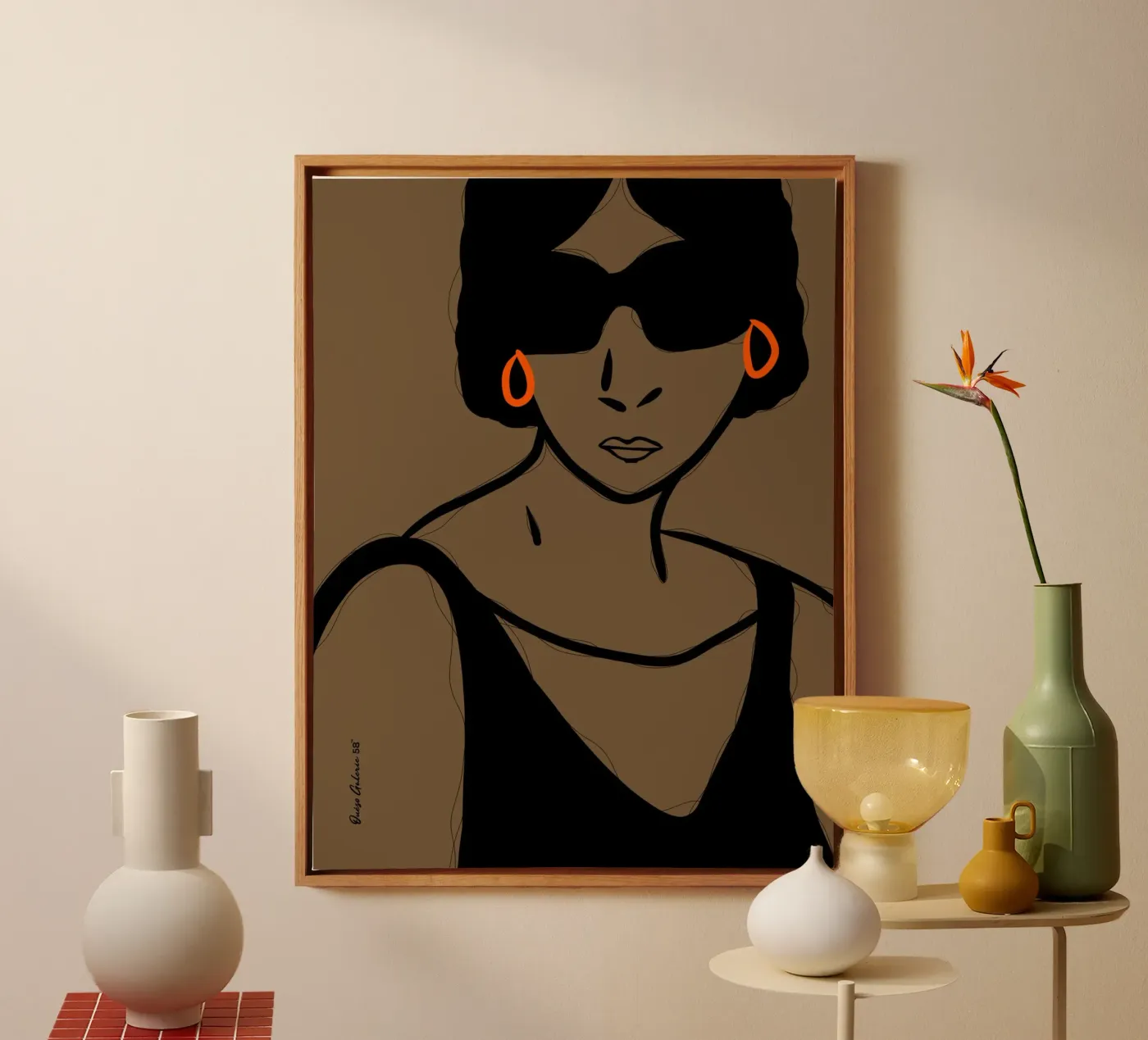 Gentle Forms tela da Mike Leymi