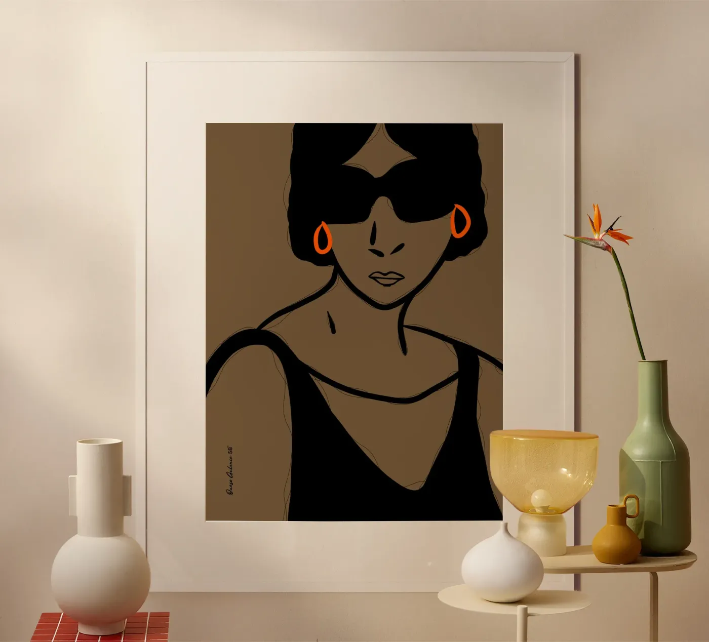 Gentle Forms Poster von Mike Leymi