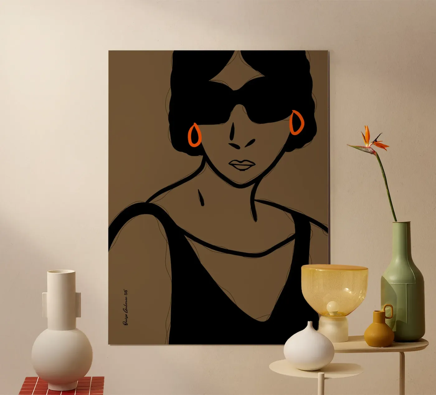 Gentle Forms Poster von Mike Leymi