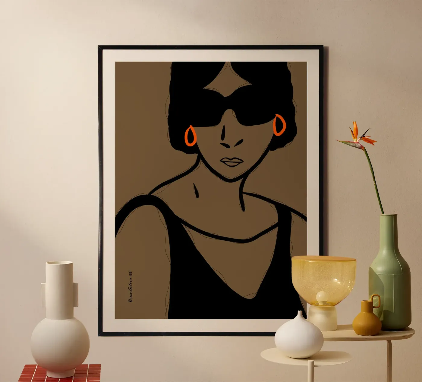 Gentle Forms Poster von Mike Leymi