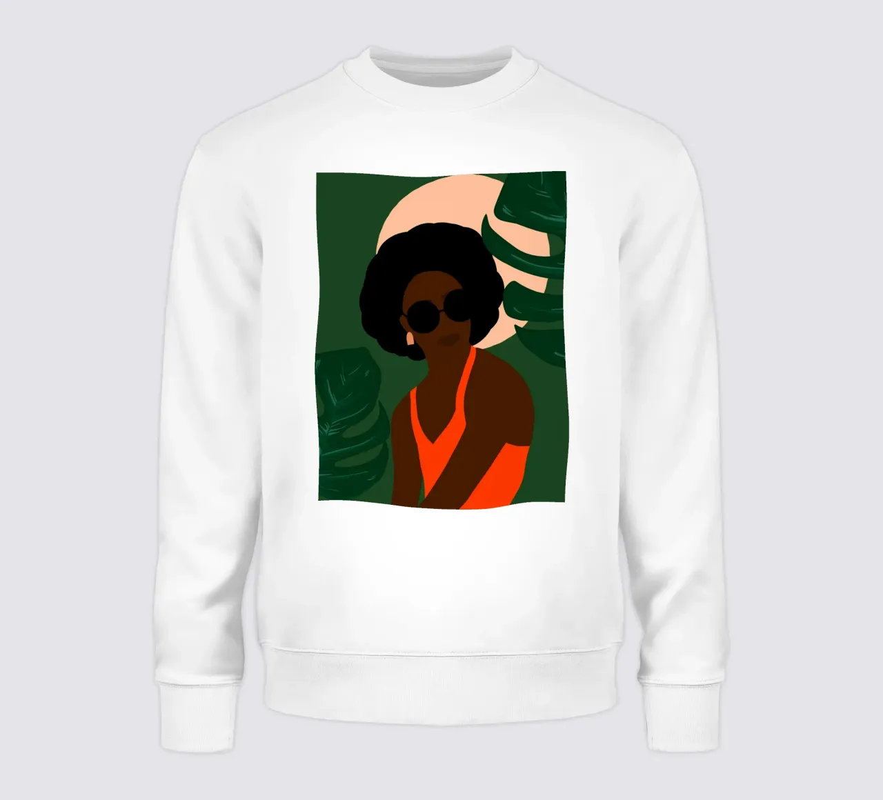 Afro serenity felpa da Mathudace Créas