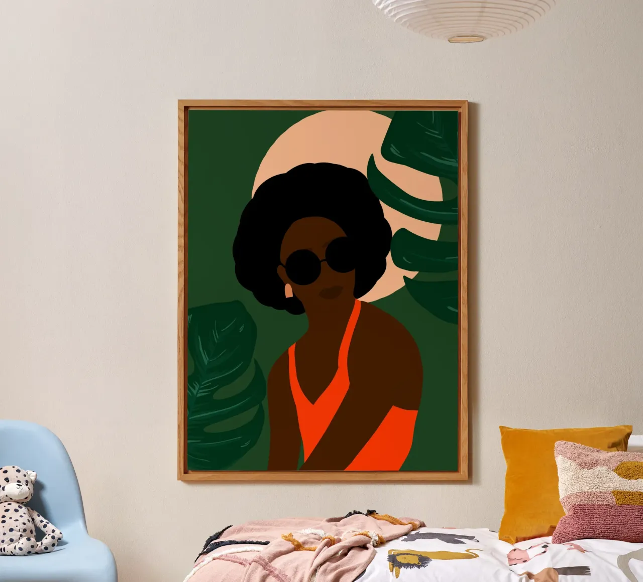 Afro serenity forex plate by Mathudace Créas