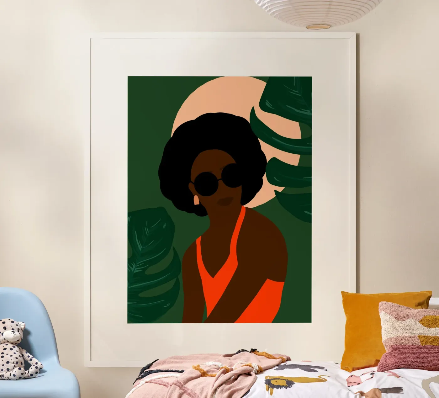 Afro serenity poster da Mathudace Créas