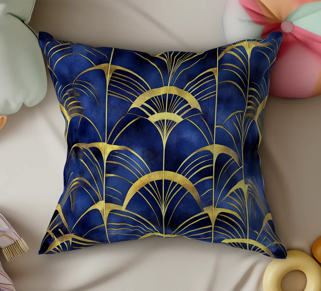 Art Deco cuscino da Nikis Art Studio