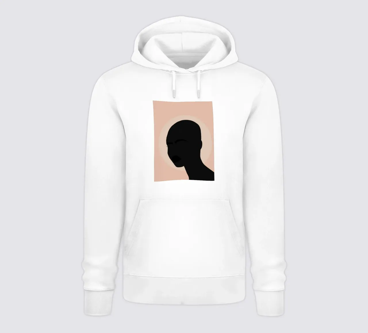 Afro Silhouette felpa con cappuccio da Mathudace Créas