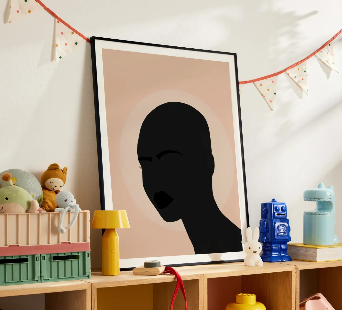 Afro Silhouette poster da Mathudace Créas