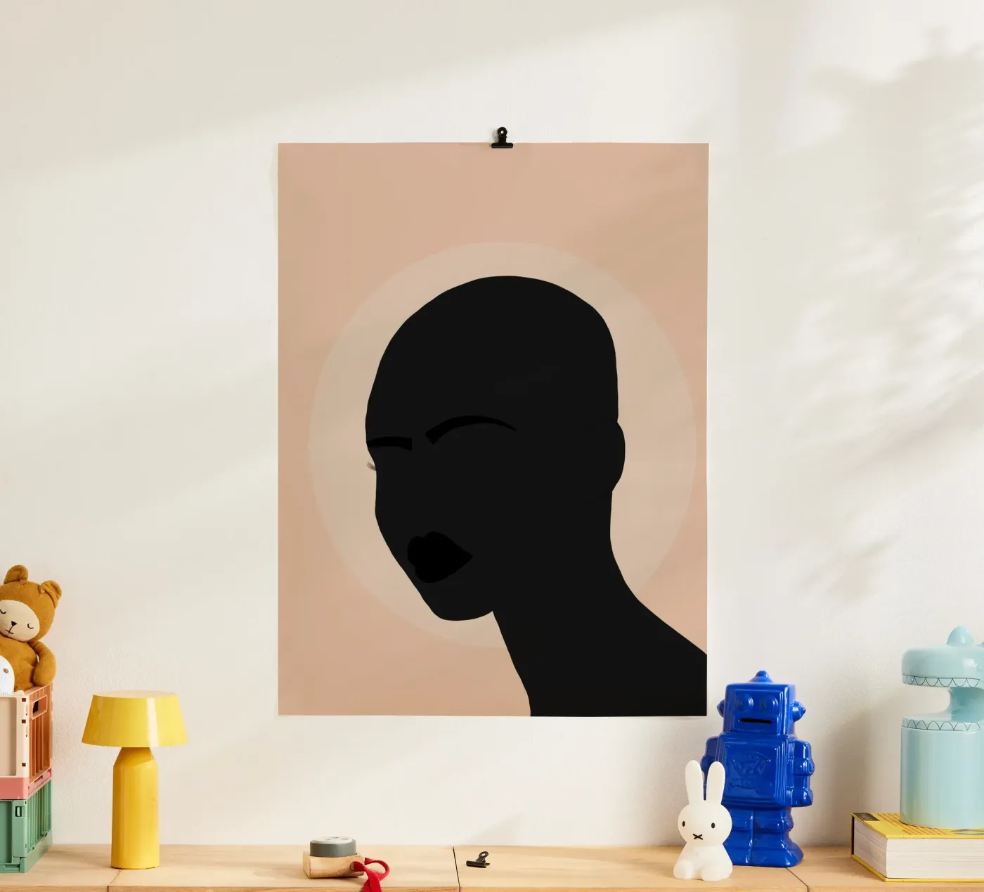 Afro Silhouette poster da Mathudace Créas