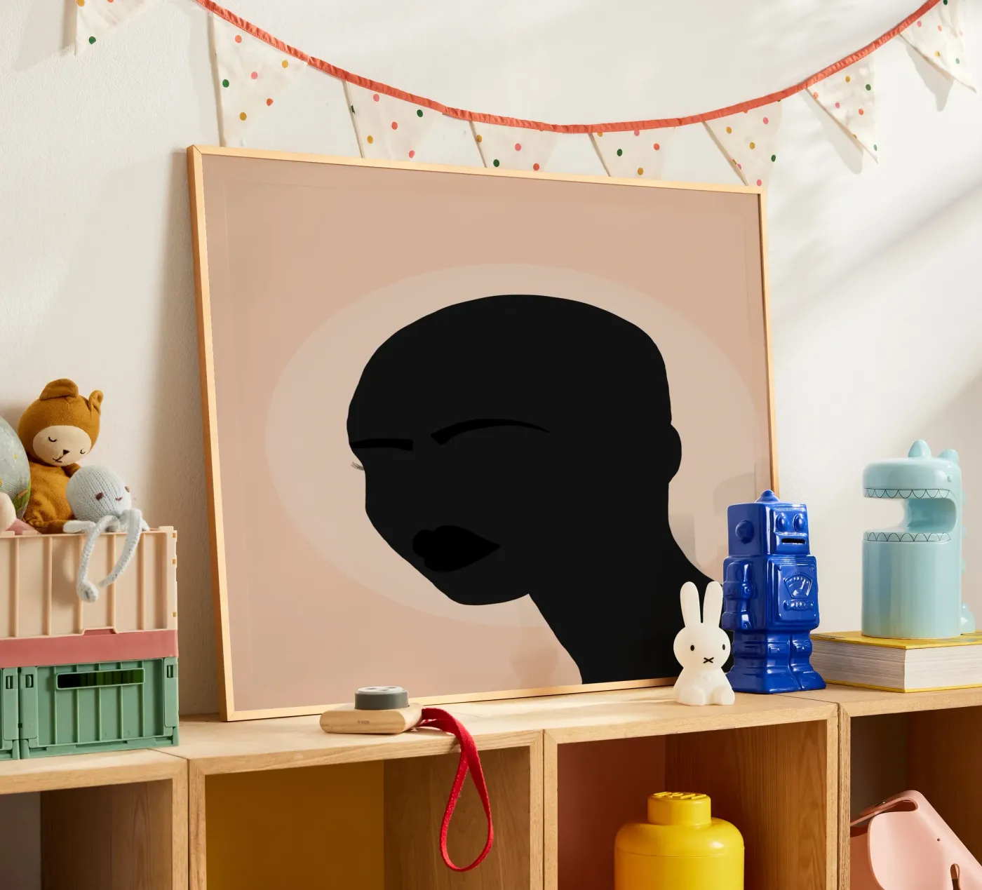 Afro Silhouette poster da Mathudace Créas