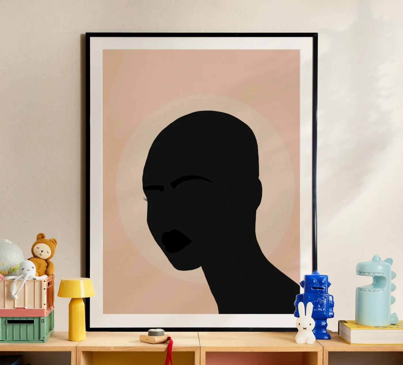 Afro Silhouette poster da Mathudace Créas