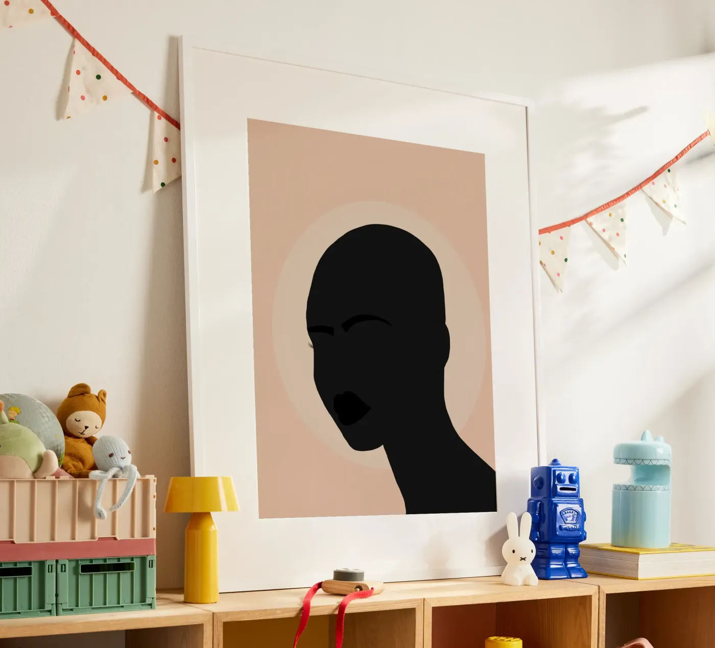 Afro Silhouette poster da Mathudace Créas