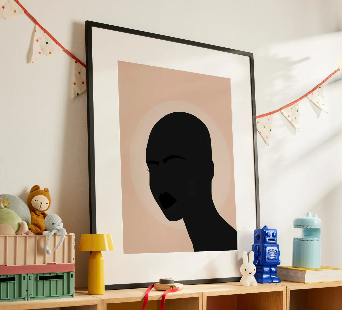 Afro Silhouette poster da Mathudace Créas