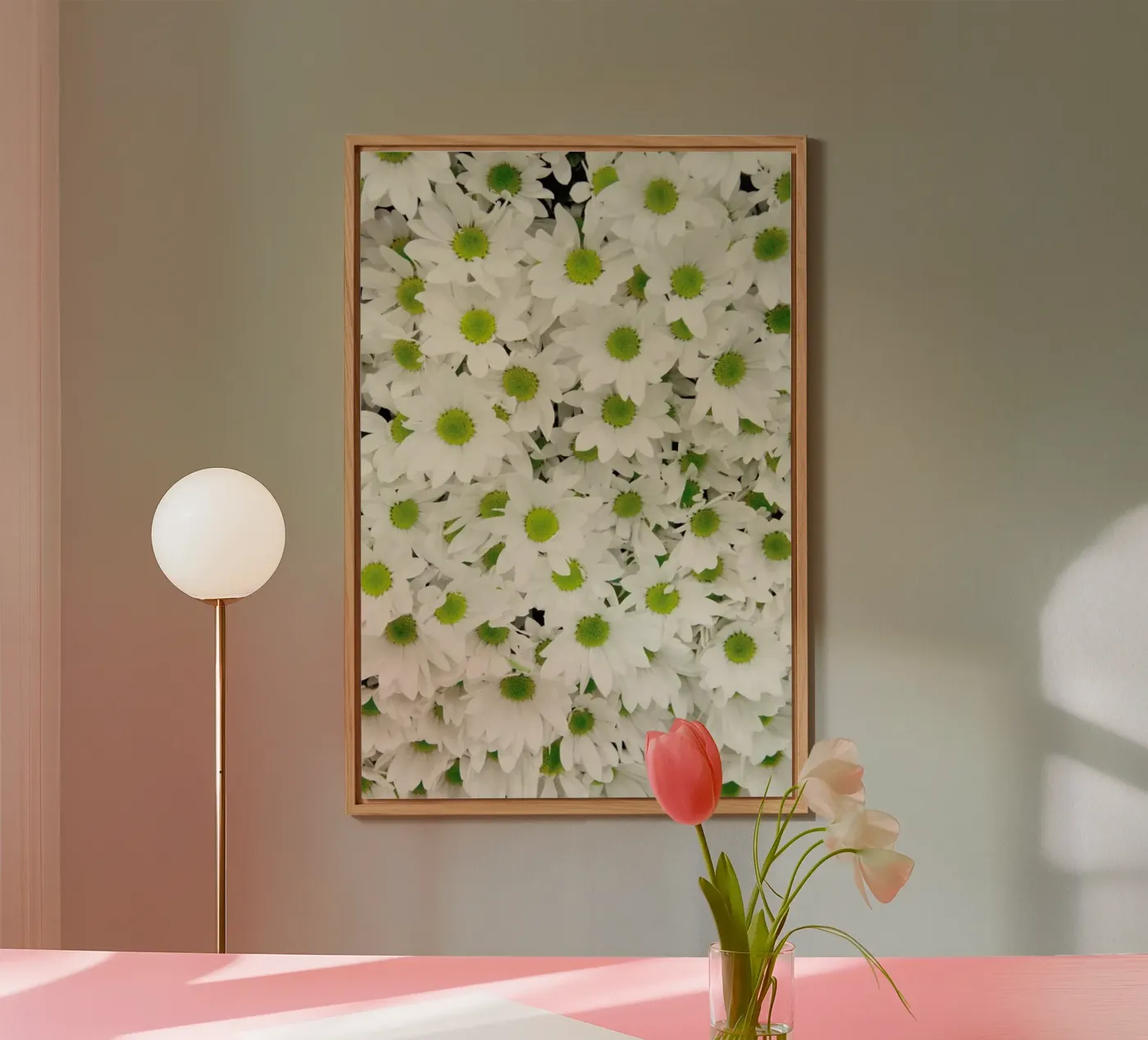 Daisy forex plate by Catherine McDonald