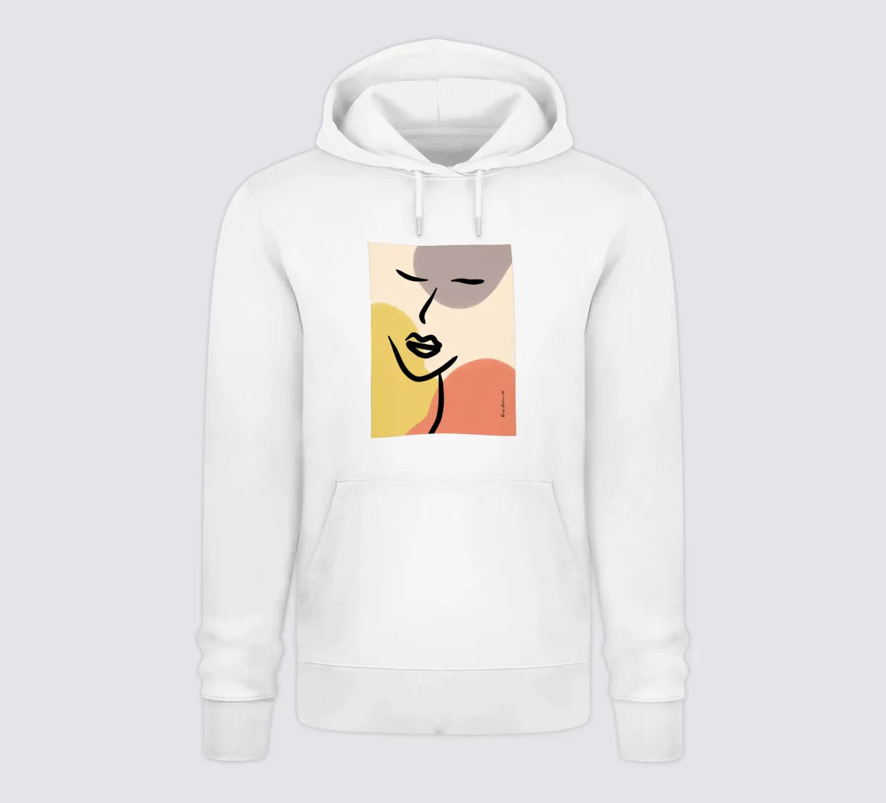 Modern Lines felpa con cappuccio da Mike Leymi