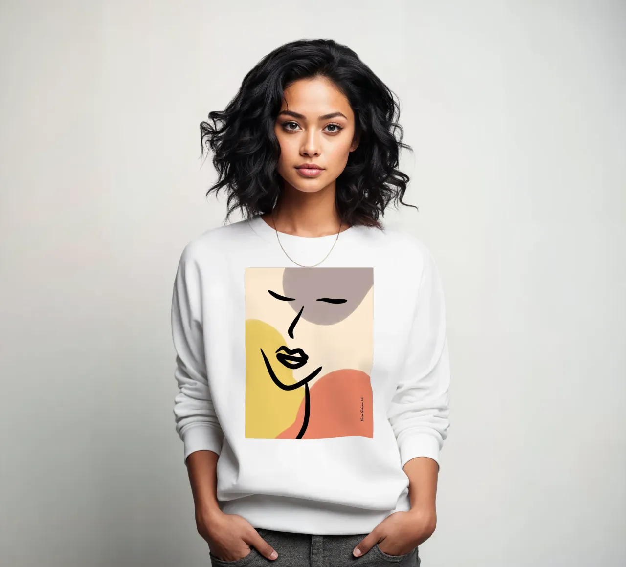 Modern Lines felpa da Mike Leymi