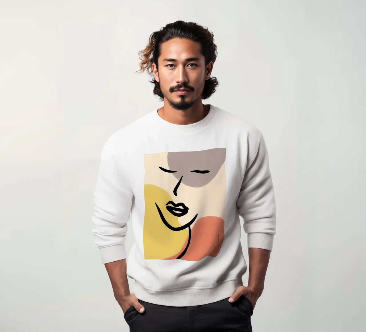 Modern Lines felpa da Mike Leymi