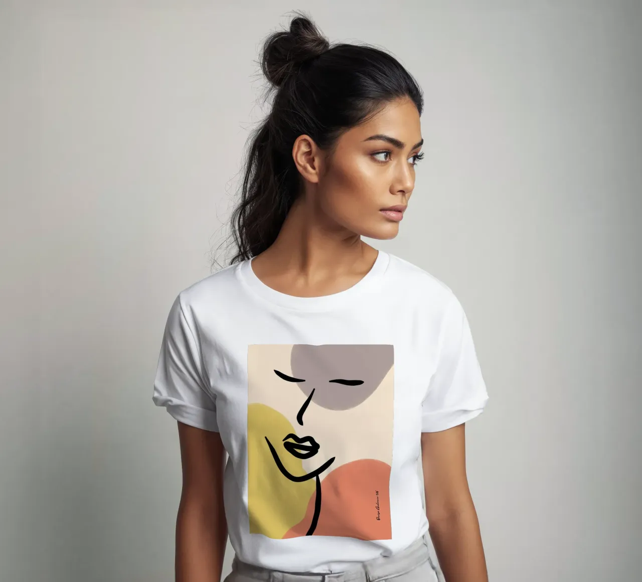 Modern Lines t-shirt da Mike Leymi