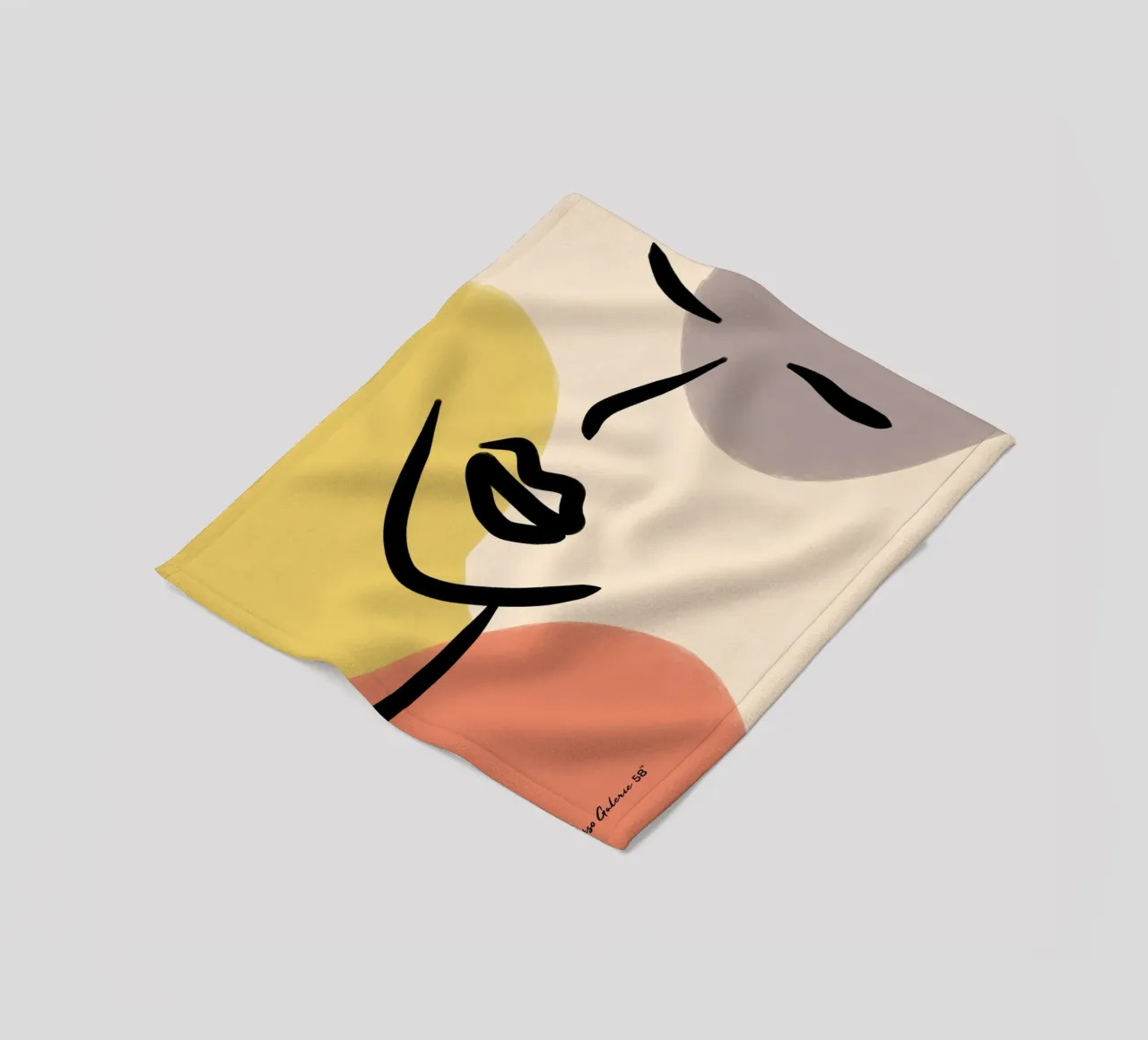 Modern Lines coperta in pile da Mike Leymi
