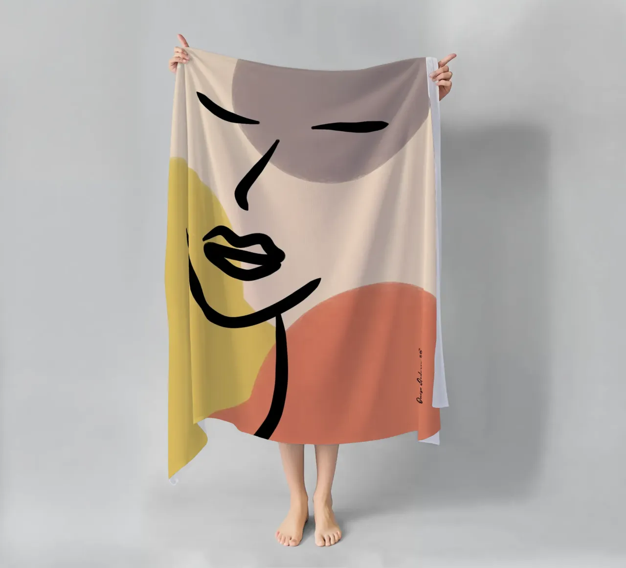 Modern Lines telo mare da Mike Leymi