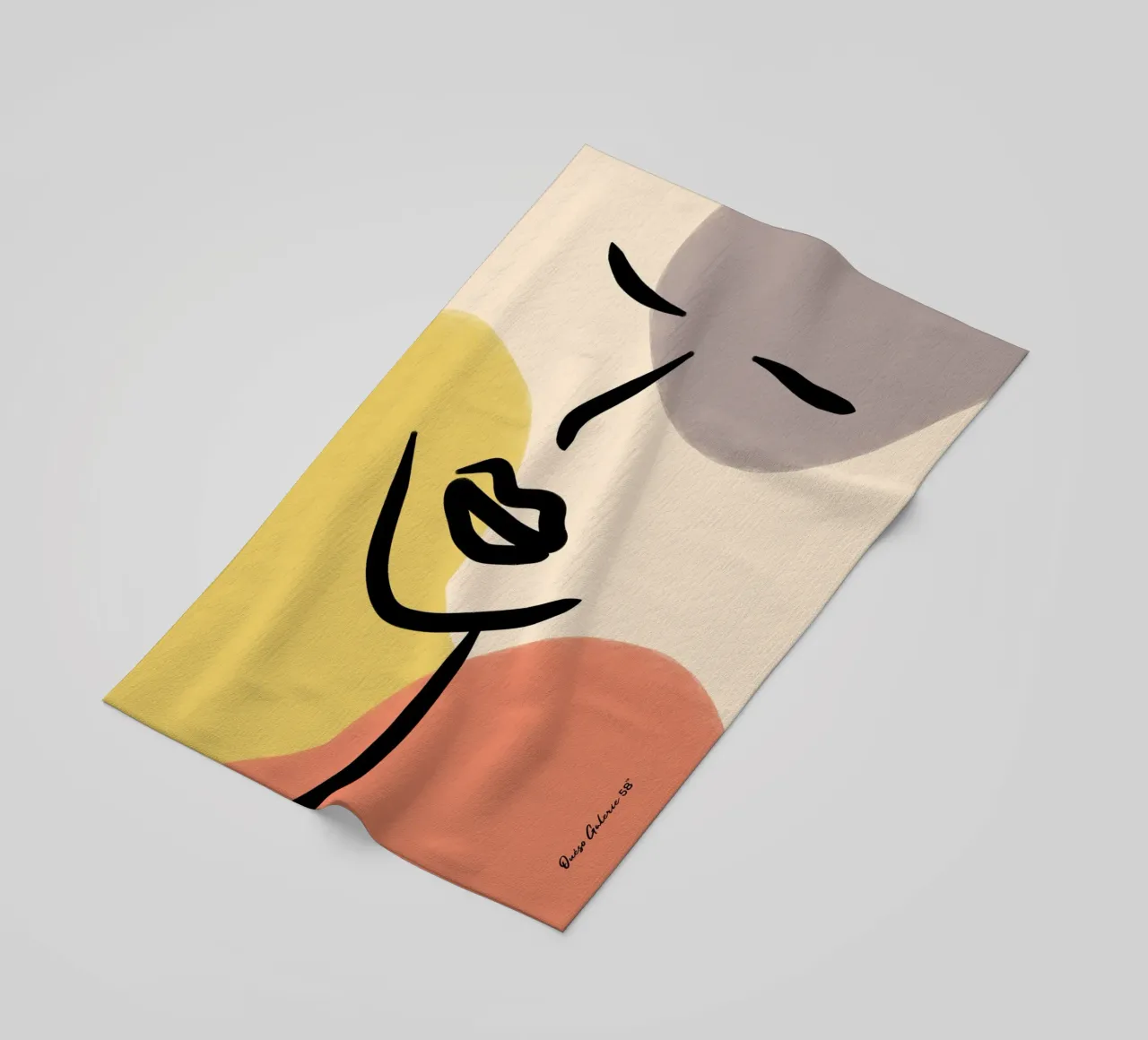 Modern Lines telo mare da Mike Leymi